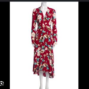 Stone Cold Fox wrap flower dress